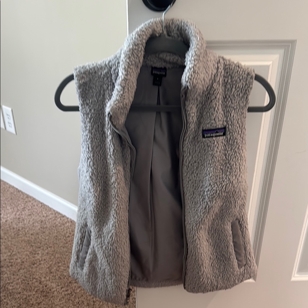 Patagonia Gray Fleece Vest
